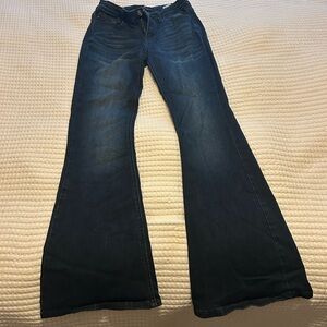 KanCan Dark Blue Flare Jeans